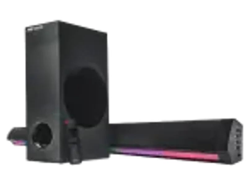 ANT Esports SBW200 RGB Light 200 Watts Sound BAR WITH5.5 Inch Subwoofer With Remote Control Black (R-41271349) ETA-SD-2023121132