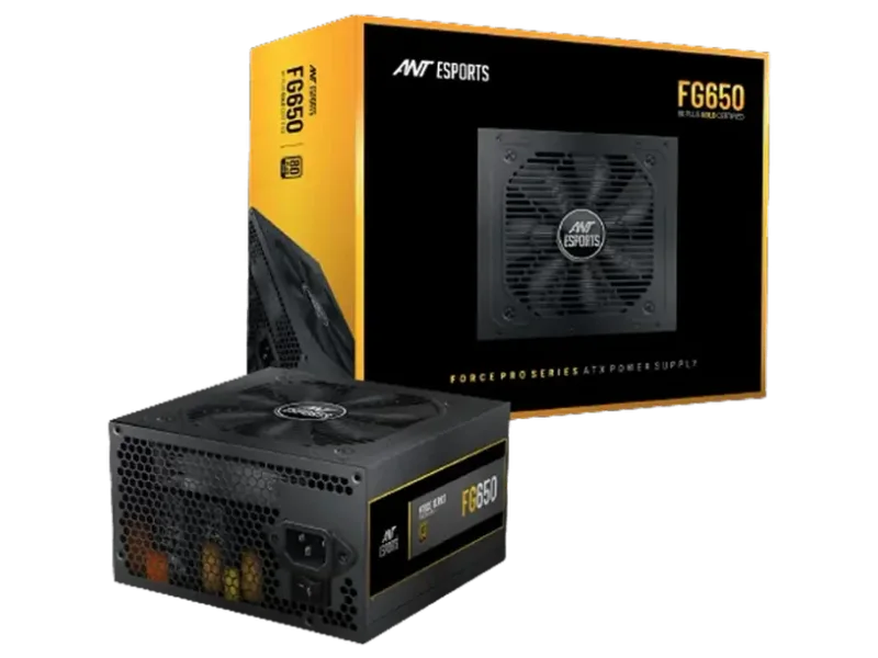 ANT ESPORTS FG650 650W 80+ Gold Non Modular Power Supply