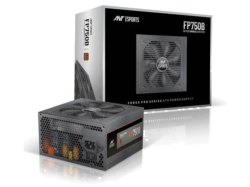 Ant Esports FP750B 750 Watt 750 Watts Computer PSU with 6 SATA Cables