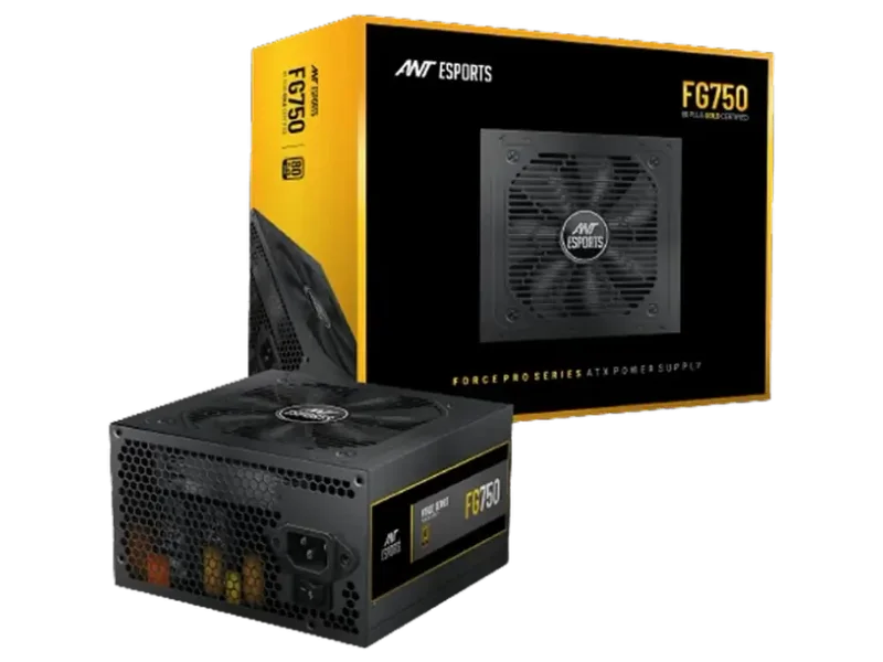 ANT ESPORTS FG750 750W 80+ Gold Non Modular ATX 2.0 Power Supply