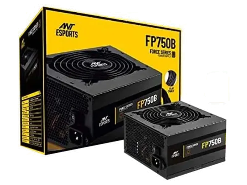 ANT ESPORTS FP750B 750W 80+ Bronze Non Modular ATX 2.0 Power Supply