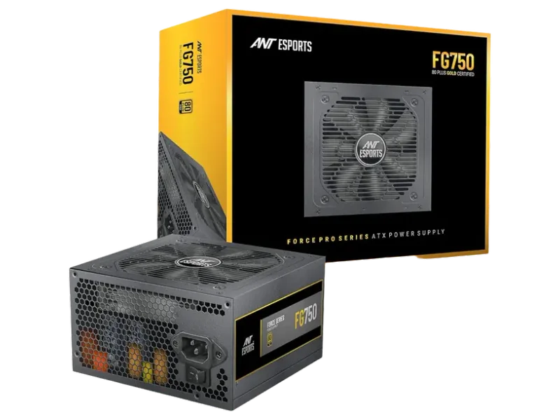 ANT Esports 750W FG750 Gold NON Modular Smps