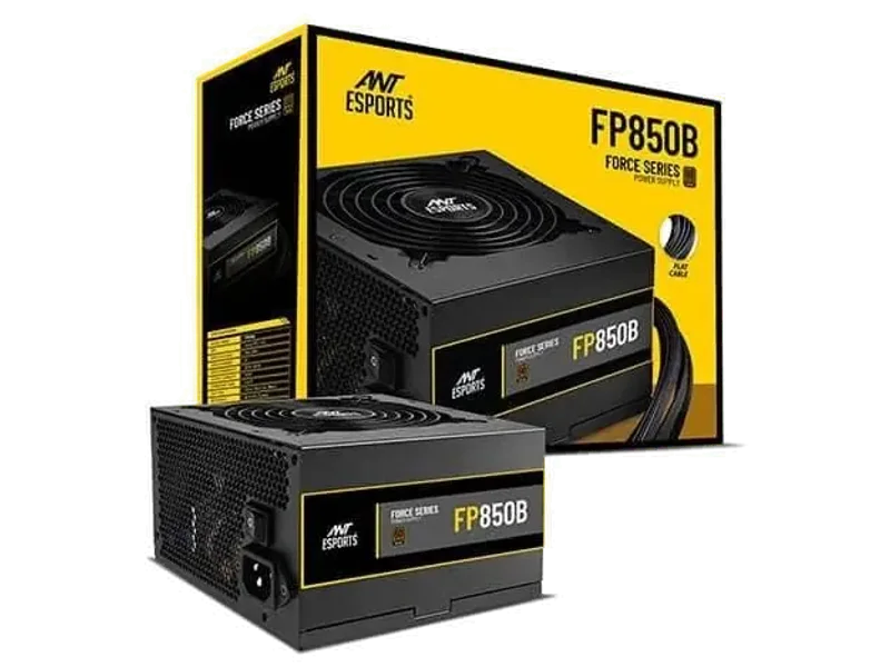 ANT ESPORTS FP850B 850W 80+ Bronze ATX 2.0 Non Modular Power Supply