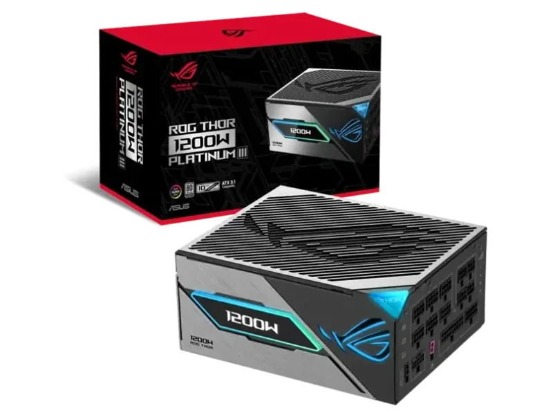 ASUS ROG Thor 1200W Platinum III ATX 3.1 Power Supply