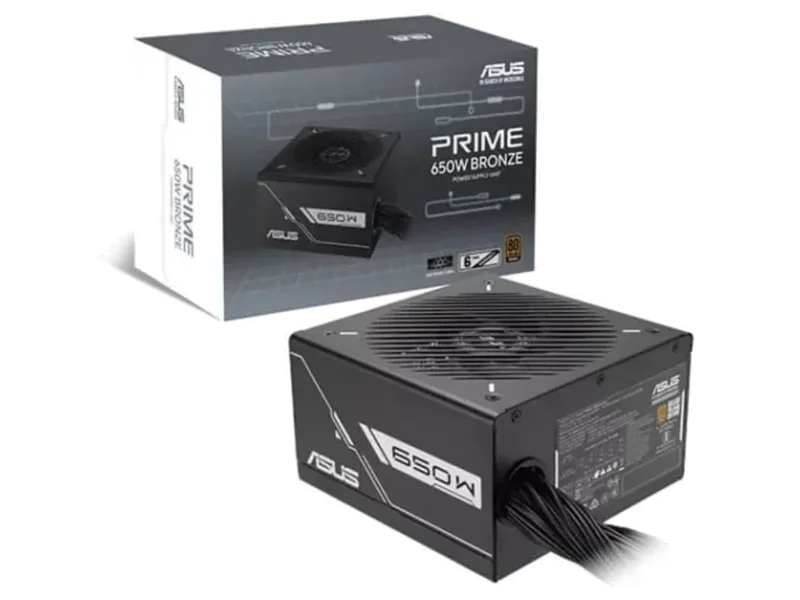 ASUS Prime 650B 80+ Bronze Non Modular ATX 2.0 Power Supply ( 650W )