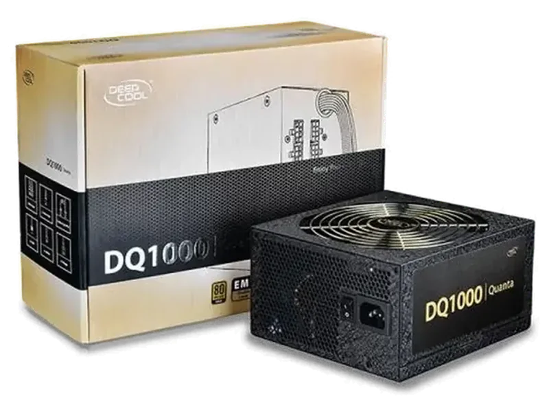 DEEPCOOL Quanta DQ1000 1000W 80+ Gold Fully Modular ATX 2.0 Power Supply
