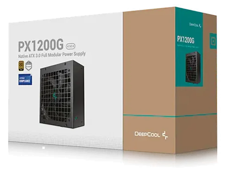 Deepcool 1200W PX1200G 80 Plus Gold Fully Modular Gold ATX 3.0 Smps
