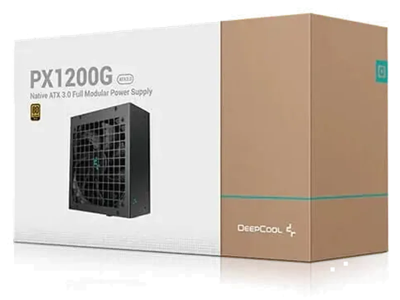 DEEPCOOL PX1200G 1200W ATX 3.0 80+ Gold Fully Modular Power Supply