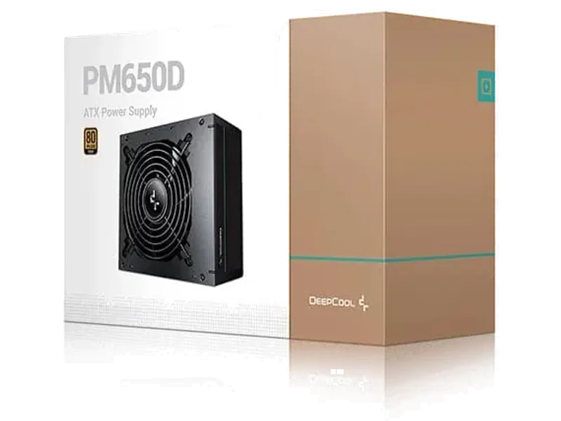 DEEPCOOL PM650D 80+ Gold Non Modular Power Supply (650 W)