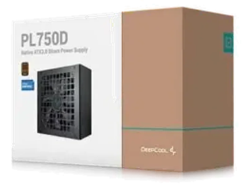DeepCool PL750D ATX 3.0 750 Watt 80 Plus Bronze Power Supply R-PL750D-FC0B-IN-V2
