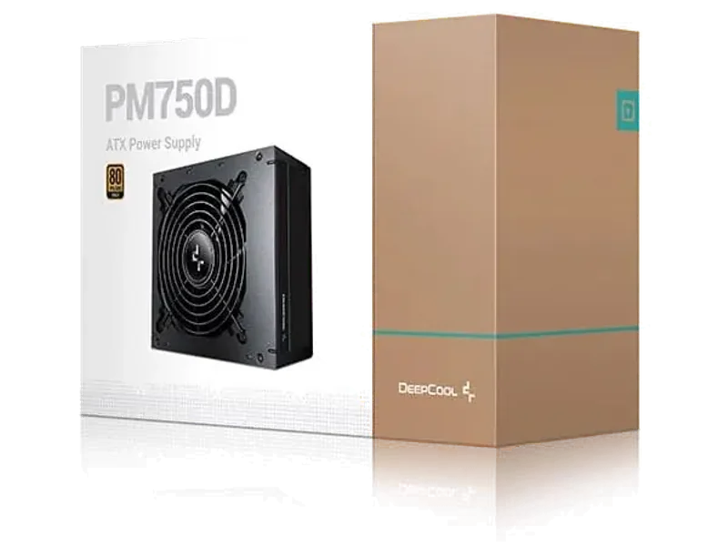 DEEPCOOL PM750D 80+ Gold Non Modular Power Supply (750 W)