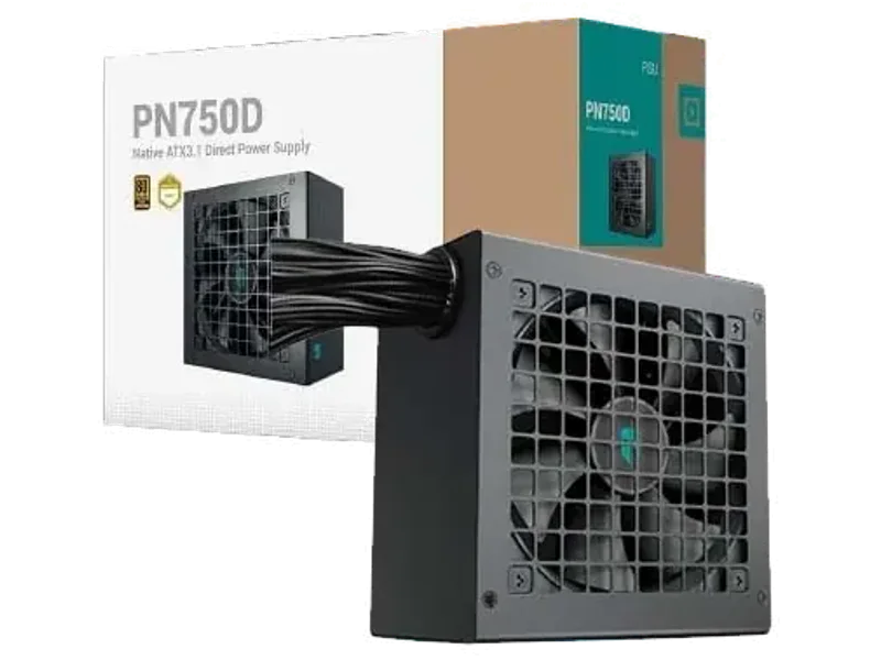 DeepCool Gamer Storm PN750D 750W Gold ATX 3.1 SMPS R-PN750D-FC0B-JGIN-V2