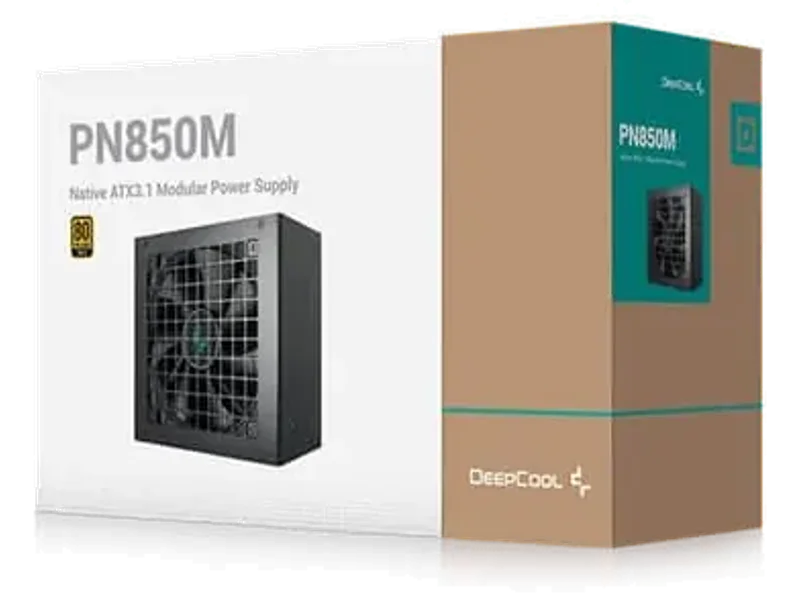 Deepcool PN850M 850 Watt 80 Plus Gold ATX 3.1 Fully Modular Smps