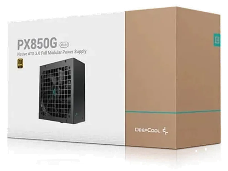 DEEPCOOL PX850G 850W ATX 3.0 80+ Gold Fully Modular Power Supply