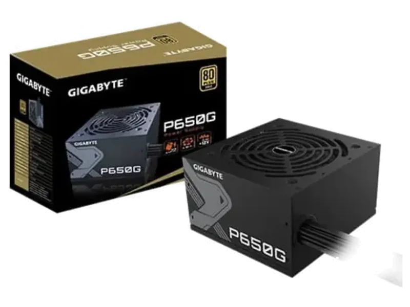 GIGABYTE P650G 650W 80+ Gold ATX 2.0 Non Modular Power Supply ( 650W )