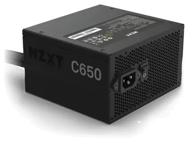 NZXT C650 80+ Bronze Semi Modular Power Supply (650 W)