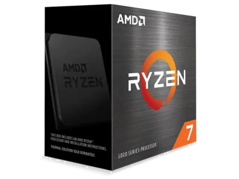 AMD Ryzen 7 5800X 5th Generation Processor ( 4.7 GHz / 8 Cores / 16 Threads )