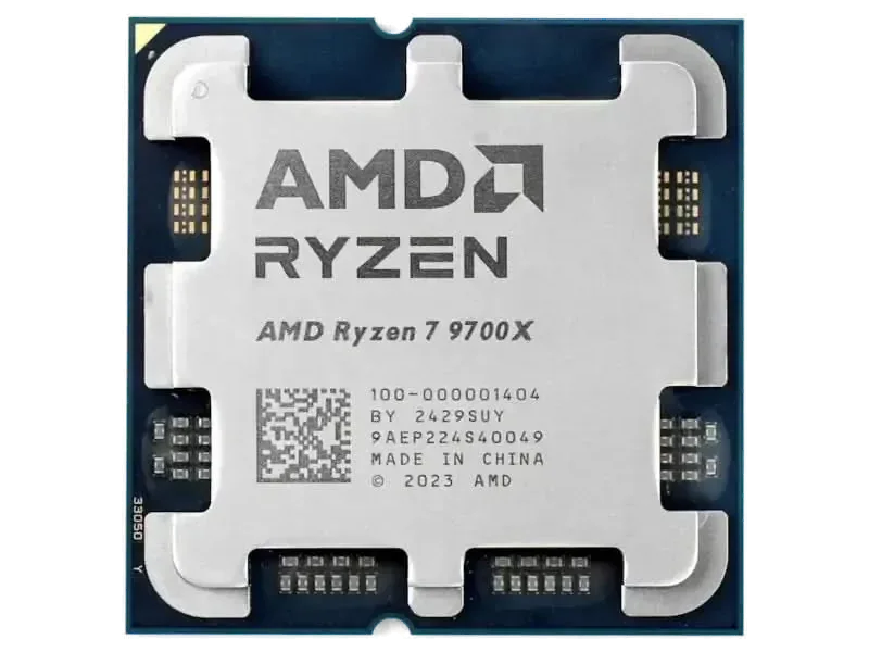 AMD Ryzen 7 9700X OEM Pack Processor with Radeon Graphics 8 Cores, 16 Threads