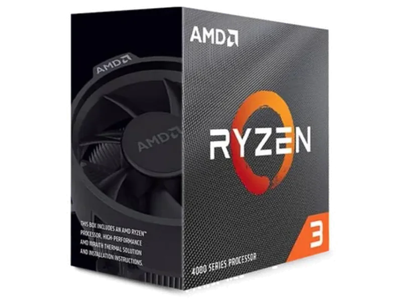 AMD Ryzen 3 4100 4th Generation Processor ( 4GHz / 4 Cores / 8 Threads )