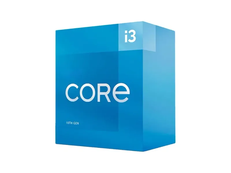 Core i3 10100 10th Generation 3.6 GHz Upto 4.3Ghz LGA 1200 Socket 4 Cores 8 Threads 6 MB Smart Cache Desktop Processor (Comes with Thermal Paste).
