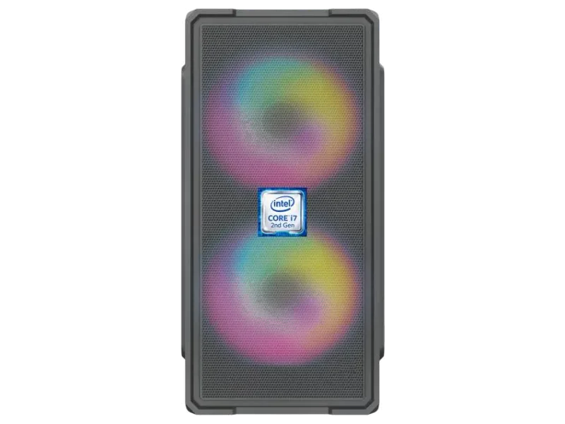 ShopSmart Core™ i7-2600 Quad Core Processor [JWO-N5] Core™ i7 - 2600 Processor | Gaming PC | RGB-Majesty-N5 (8 GB RAM/Intel UHD 2000 Graphics/256 GB SSD Capacity/Windows 11 Pro) Mini Gaming Tower with MS Office