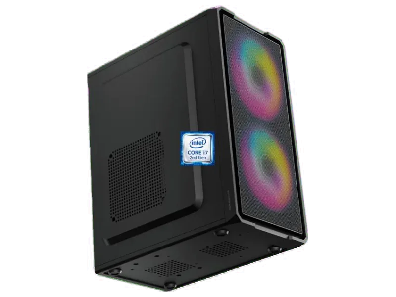 ODPRIDE Intel Core i7 (2nd Gen) Processor [4 Cores, 8 Threads, 3.40 GHz] [GWG-N5] Core i7 - 2600 Quad Core Processor | RGB-Majesty-N5 | Gaming PC (8 GB RAM/Intel® Ultra HD 4K Graphics/256 GB SSD Capacity/Windows 11 Pro) Mini Gaming Tower with MS Office
