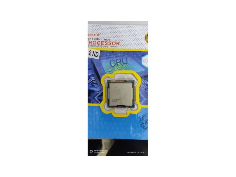 Pratap sales i3 2nd gen 3 GHz LGA 1366 3 Core Processor Designed for Desktop