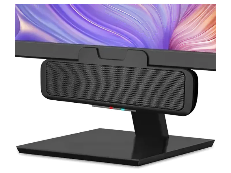 Cyber Acoustics USB & Bluetooth Speaker Bar (CA-2890BT) – USB Powered Speaker with Speakerphone for PC and Bluetooth to Simultaneously Connect to Smartphones, Clamps to Monitor, Convenient Controls
