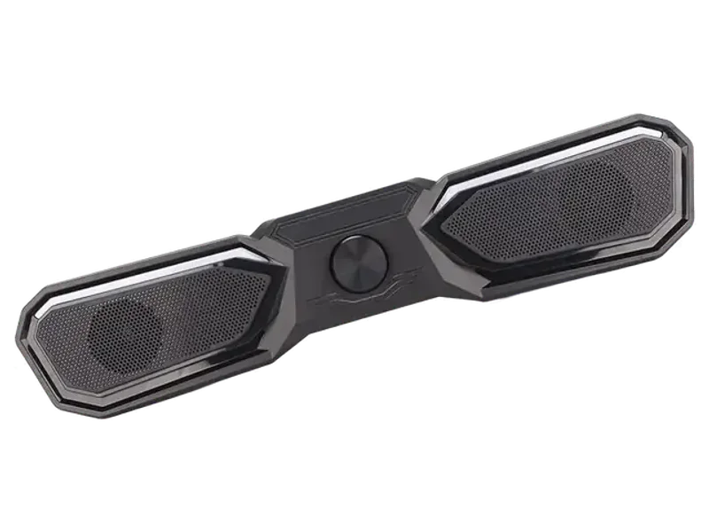 Computer Sound Bar, Dynamic RGB Light USB Powered Stereo Small Desk Speaker, with Volume Knob, USB DC 5V 3W, for Notebook Computer, PC Host, Adapter
