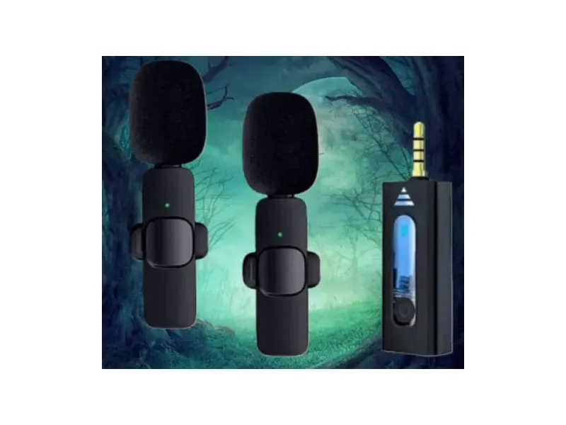 Clairbell K35_63_Vlog & Stream Wirelessly, Collar Mic for DSLRs & BT Speakers Microphone