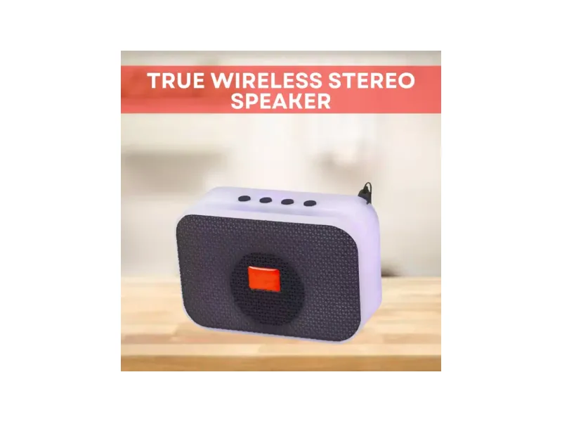 Clairbell M412 PORTABLE BLUETOOTH DESKTOP SPEAKER)Dynamic Thunder Sound With Deep BassS300 5 W Bluetooth Laptop/Desktop Speaker