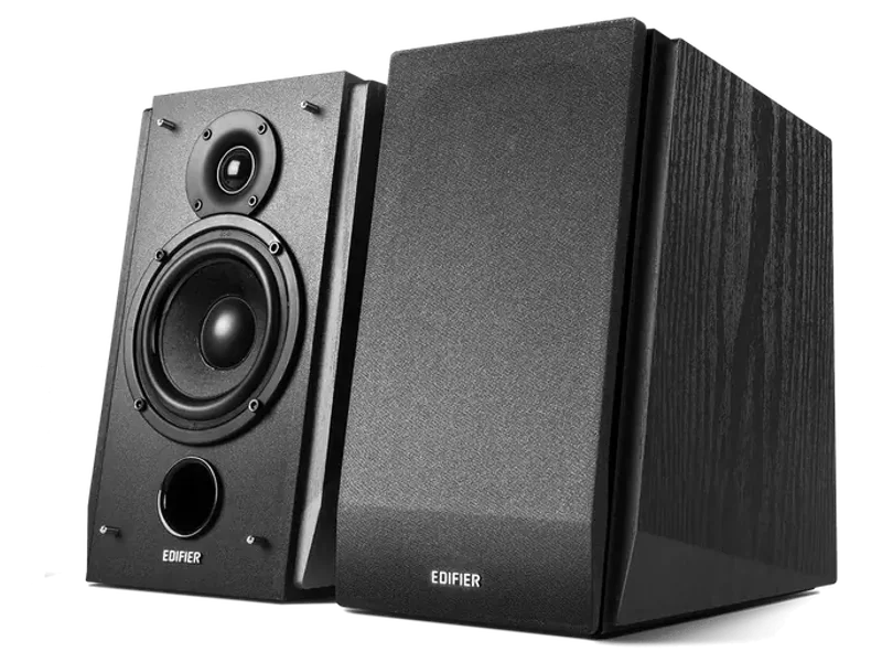 EDIFIER R1855DB MULTIMEDIA 2.0 BLACK BOOKSHELF SPEAKER WITH BLUETOOTH 5.0