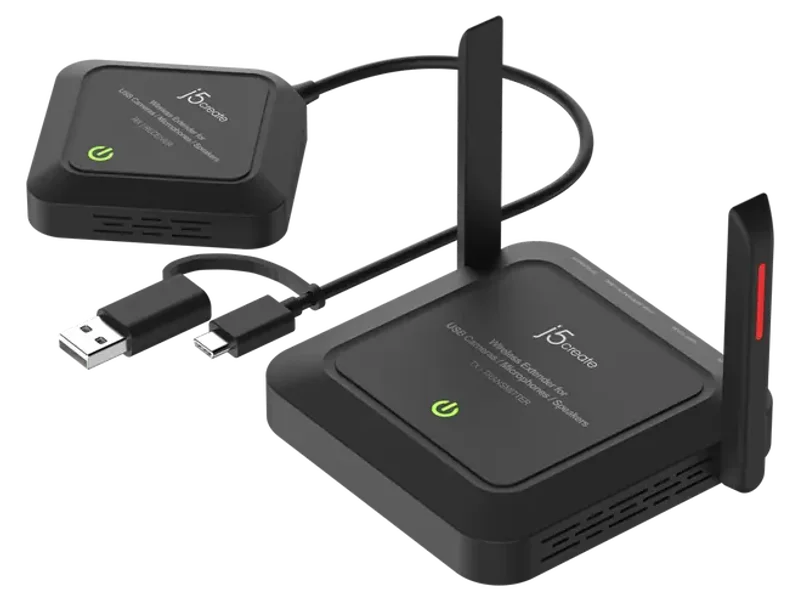 J5CREATE WIRELESS EXTENDER FOR USB CAMERAS / MICROPHONES / SPEAKERS