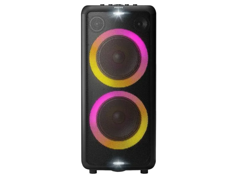 PHILIPS TAX5206 60W INPUT ,OUTPUT 160 W BLUETOOTH PARTY SPEAKER (BLACK, STEREO CHANNEL)