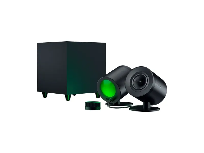 Razer Nommo V2 Pro - 2.1 PC Gaming Speakers: THX Spatial Audio, Bluetooth, Black