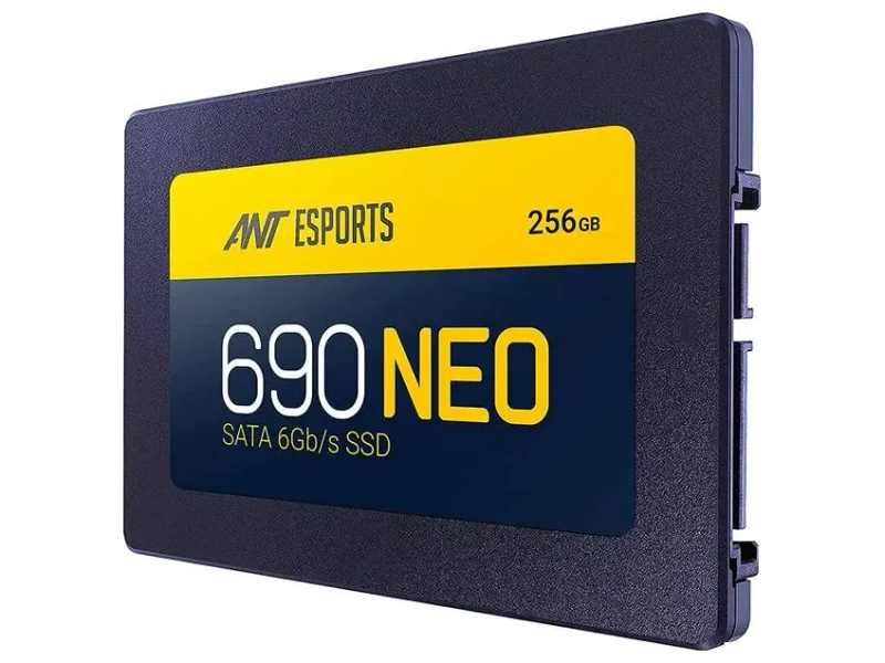 Ant Esports 690 NEO 256 GB Desktop Black SATA III Internal Solid State Drive (SSD) (AE256GBNSA25)