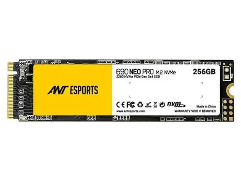 ANT ESPORTS 690 Neo Pro 256GB M.2 NVMe Gen3 Solid State Drive (SSD)