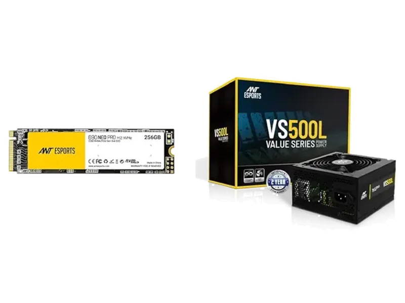 Ant Esports 690 Neo Pro M.2 NVMe 256GB Internal Solid State Drive/SSD with NMVE PCIe Gen3x4 Drive Su