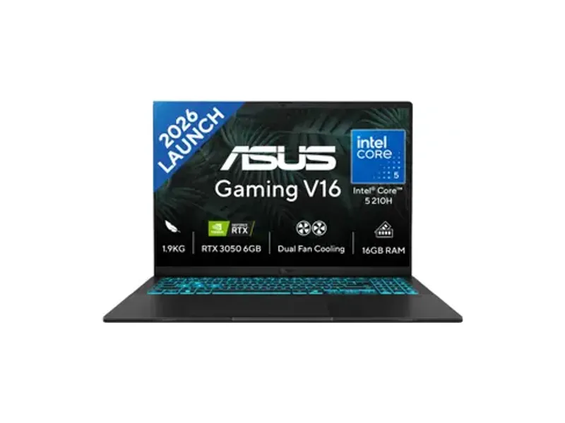 ASUS ASUS V16 (2026) Intel Core 5 210H - (16 GB/512 GB SSD/Windows 11 Home/6 GB Graphics/NVIDIA GeForc...