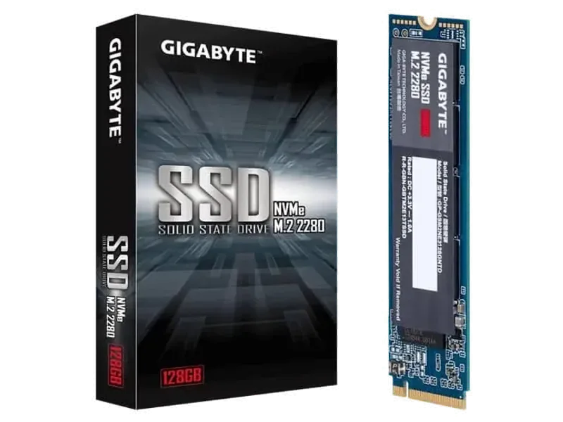 GIGABYTE 128GB M.2 NVMe Gen3 Internal Solid State Drive (SSD)