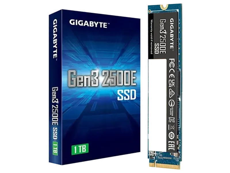 GIGABYTE Gen3 2500E 1TB M.2 NVME Gen3 Internal Solid State Drive ( SSD )