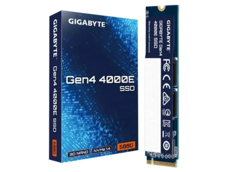 GIGABYTE 4000E 500GB M.2 NVMe Gen4 Solid State Drive ( SSD )