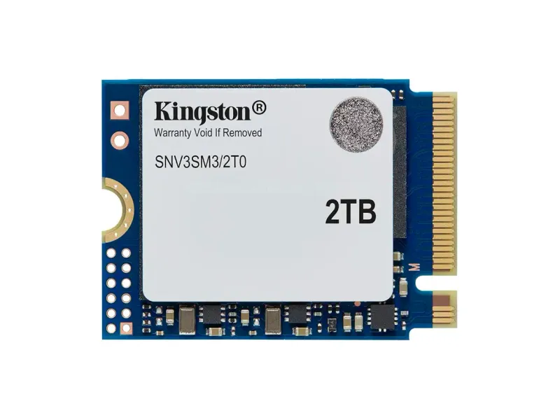 Kingston NV3 2TB M.2 2230 NVMe SSD | PCIe 4.0 Gen 4x4 | Up to 6000 MB/s | SNV3SM3/2T0