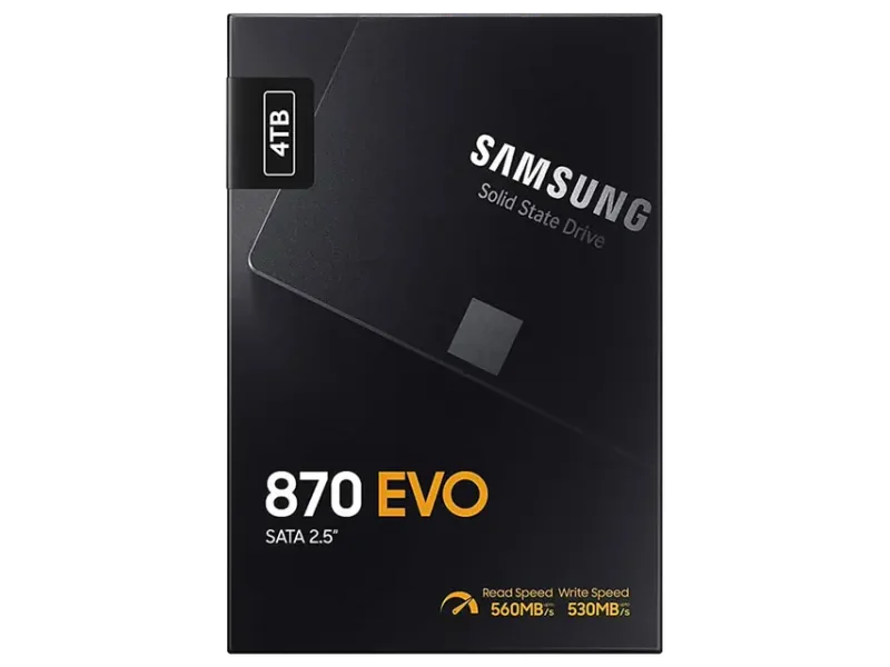 SAMSUNG 870 EVO 4TB SSD MZ-77E4T0BW