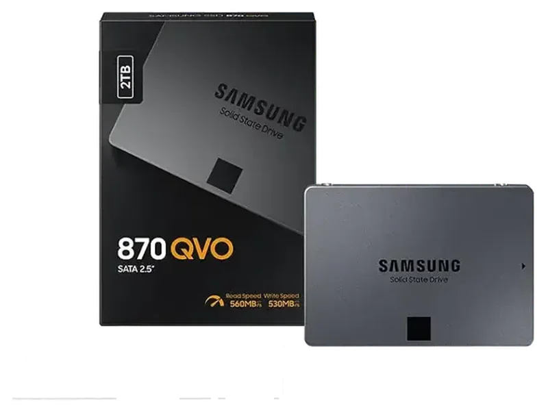 Samsung 870 QVO 4 TB SATA 2.5 Inch Internal Solid State Drive (SSD) (MZ-77Q4T0)