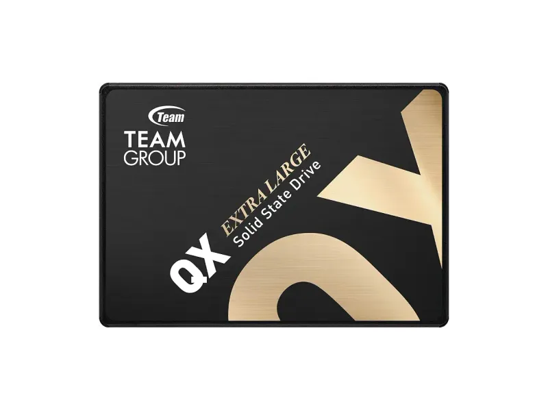 TEAMGROUP QX 4TB 3D NAND QLC 2.5 Inch SATA III Internal Solid State Drive SSD (Read/Write Speed up to 560/500 MB/s) 1000TBW Compatible with Laptop & PC Desktop T253X7004T0C101