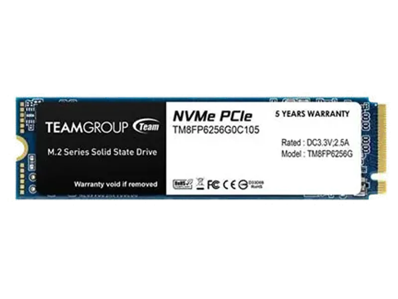 TEAM GROUP MP33 256GB M.2 NVMe Gen3 Solid State Drive (SSD)