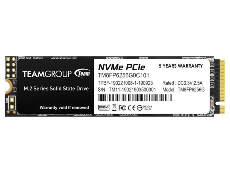 Teamgroup MP33 256GB M.2 NVMe Internal SSD