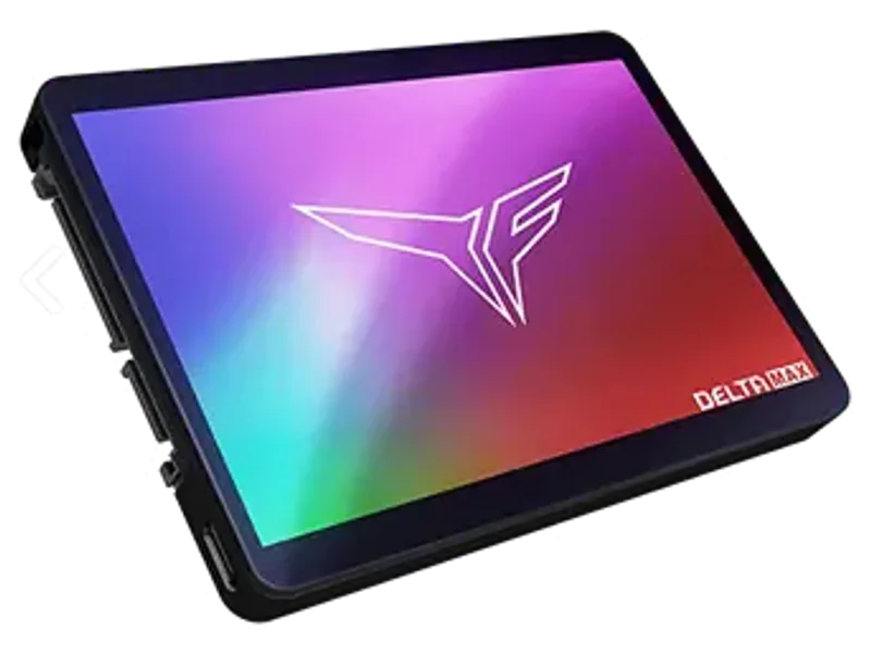 TeamGroup Delta Max ARGB 500GB Black Internal SSD T253TM500G3C302