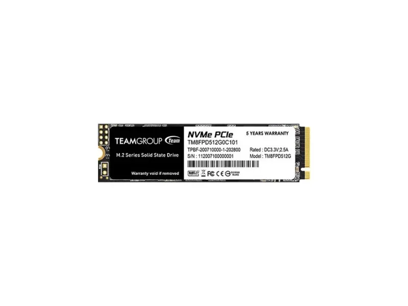TEAMGROUP MP33 Pro 512GB M.2 NVMe Gen3 Solid State Drive (SSD)